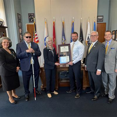 Group Photo of AbilityOne Champion Markwayne Mullin
